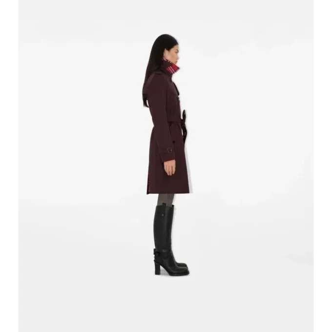 Mid-Length Gabardine Kensington Trench Coat