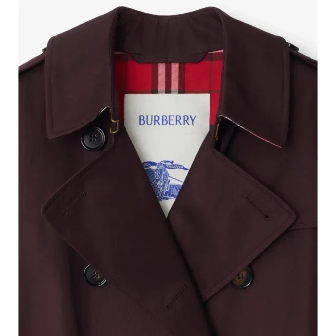 Mid-Length Gabardine Kensington Trench Coat