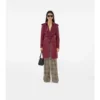 Mid-Length Leather Kensington Trench Coat