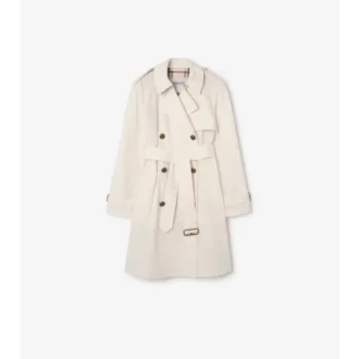 Mid-Length Lightweight Cotton Belgravia Trench Coat 