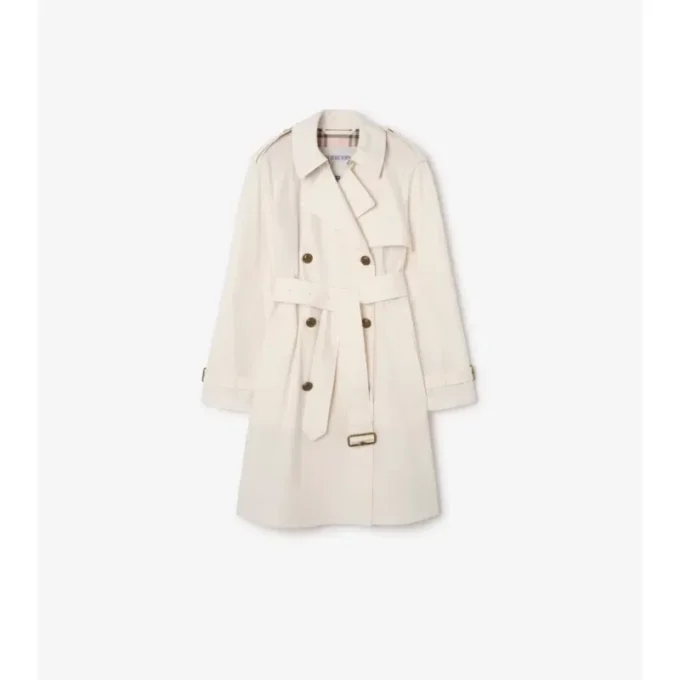 Mid-Length Lightweight Cotton Belgravia Trench Coat 