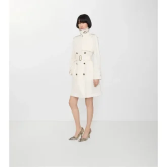 Mid-Length Lightweight Cotton Belgravia Trench Coat 