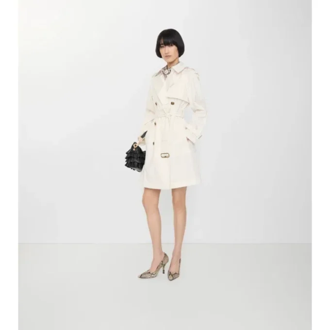 Mid-Length Lightweight Cotton Belgravia Trench Coat 