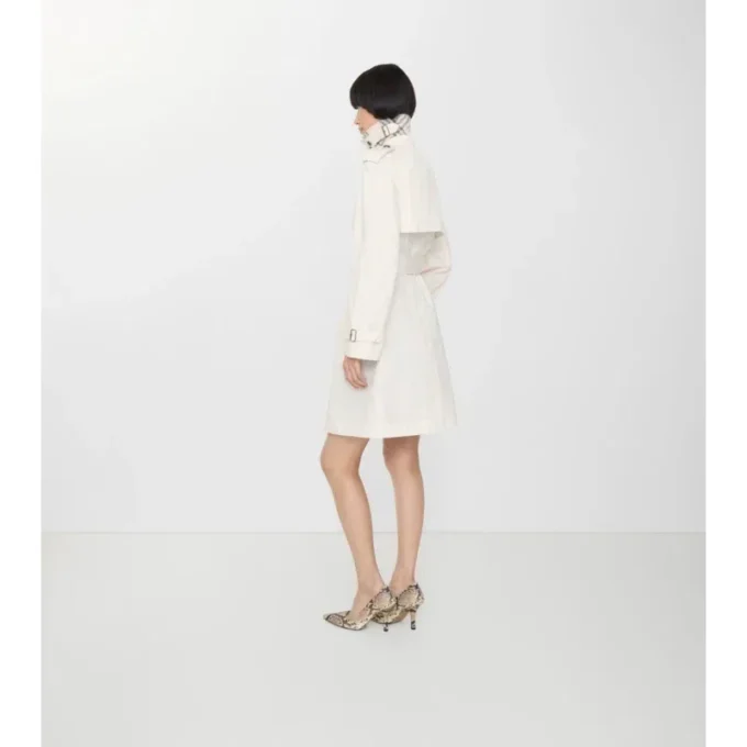 Mid-Length Lightweight Cotton Belgravia Trench Coat 