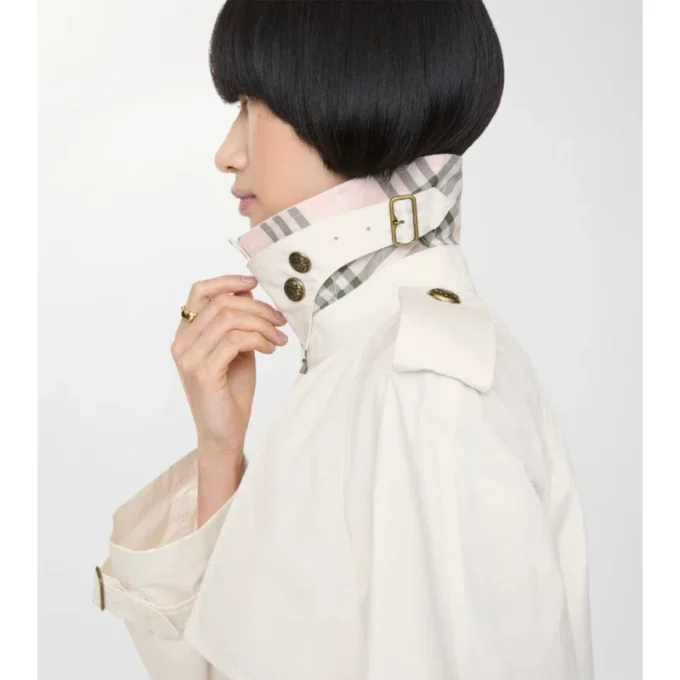 Mid-Length Lightweight Cotton Belgravia Trench Coat 