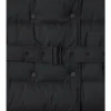 Mid-Length Nylon Hooded Puffer Coat