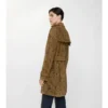 Mid-Length Paisley Suede Lawshall Trench Coat