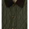 Mid-Length Quilted Nylon Car Coat