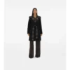 Mid-Length Reversible Wool Car Coat