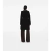 Mid-Length Reversible Wool Car Coat