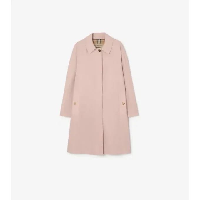 Mid-Length Tropical Gabardine Camden Car Coat