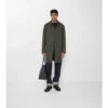 Mid-Length Tropical Gabardine Camden Car Coat