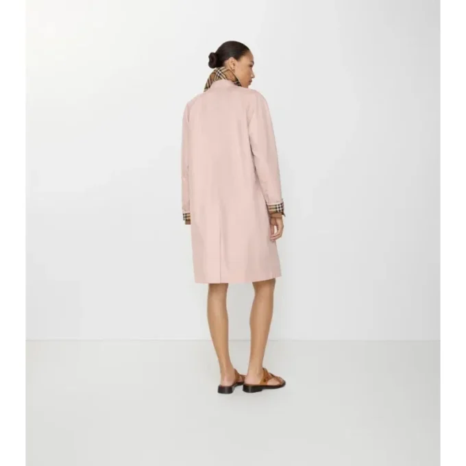 Mid-Length Tropical Gabardine Camden Car Coat