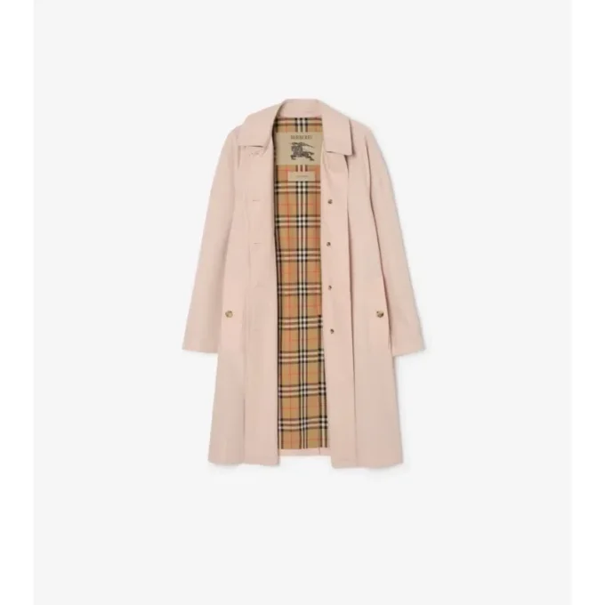 Mid-Length Tropical Gabardine Camden Car Coat