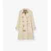 Mid-Length Tropical Gabardine Kensington Trench Coat