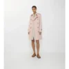 Mid-Length Tropical Gabardine Kensington Trench Coat