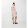Mid-Length Tropical Gabardine Kensington Trench Coat