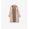 Mid-Length Tropical Gabardine Kensington Trench Coat