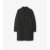 Mid-Length Wool Car Coat
