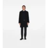 Mid-Length Wool Car Coat