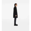 Mid-Length Wool Car Coat