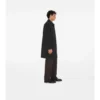 Mid-Length Wool Car Coat
