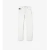 Mid-Rise Straight Jeans