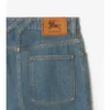 Mid-Rise Straight Jeans