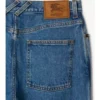 Mid-Rise Straight Jeans
