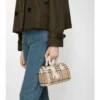 Mini Check Bowling Bag