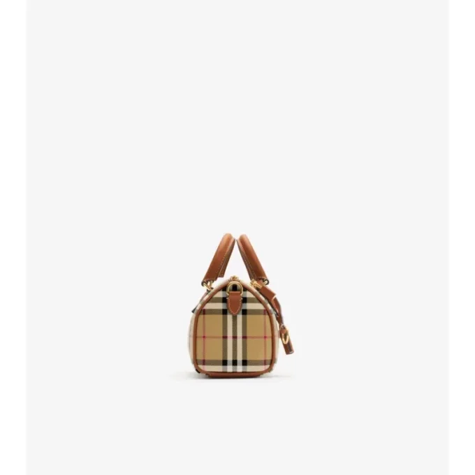 Mini Check Bowling Bag