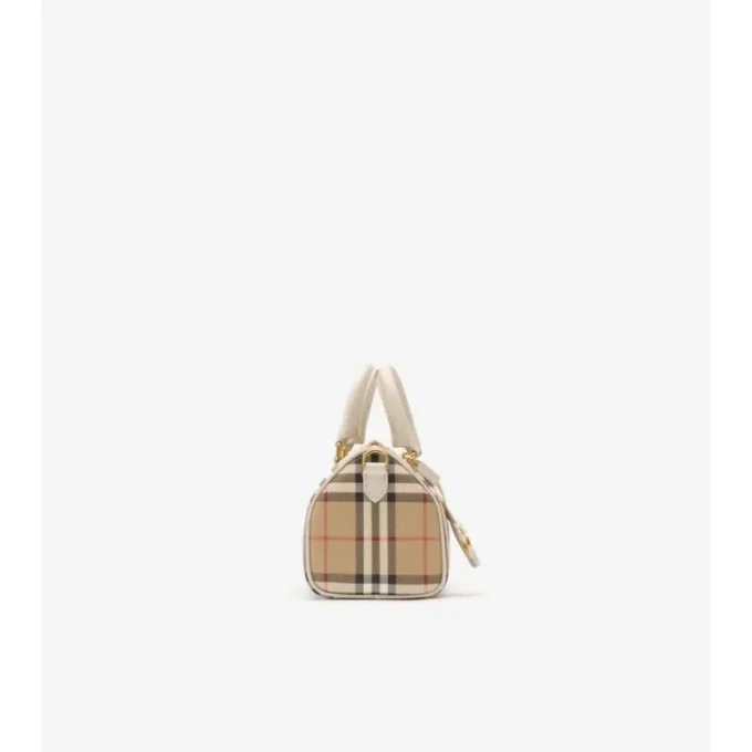 Mini Check Bowling Bag