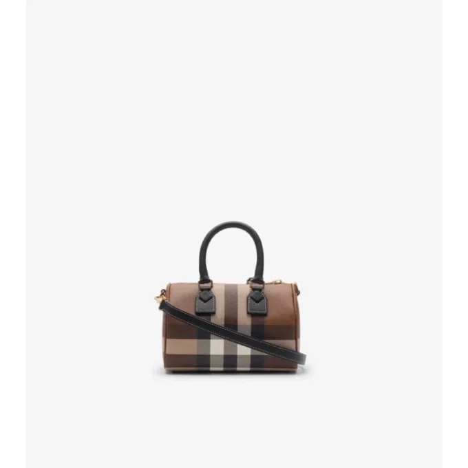 Mini Check Bowling Bag