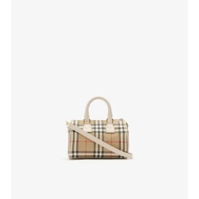 Mini Check Bowling Bag