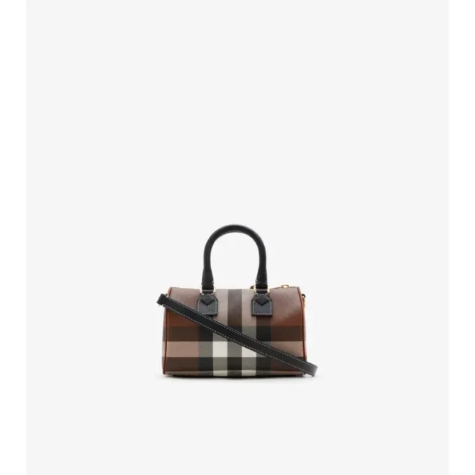 Mini Check Bowling Bag