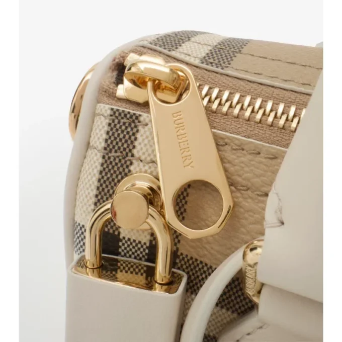 Mini Check Bowling Bag