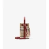 Mini Check Bucket Bag