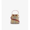 Mini Check Bucket Bag