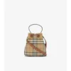 Mini Check Bucket Bag