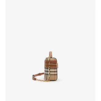 Mini Check Vanity Bag