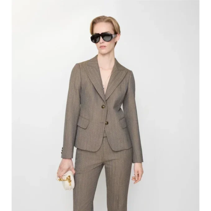 Moulina Wool Tailored Jacket