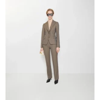 Moulina Wool Tailored Trousers