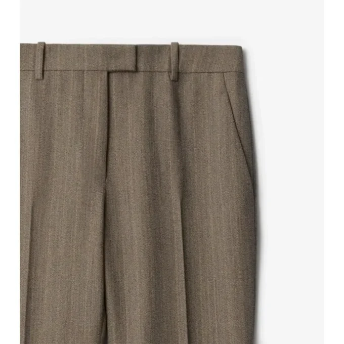 Moulina Wool Tailored Trousers