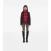 Narrow Check Cashmere Scarf