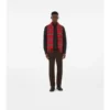 Narrow Check Cashmere Scarf