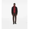 Narrow Check Cashmere Scarf