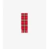 Narrow Check Cashmere Scarf