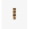 Narrow Check Cashmere Scarf