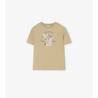 New York Bear Cotton T-Shirt