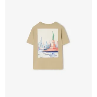 New York Bear Cotton T-Shirt